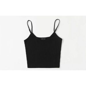 Rib-knit cami top